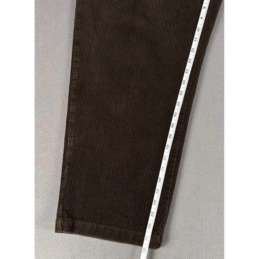Polo Ralph Lauren Pants Mens 40x30 Brown Andrew Pleated Corduroy Old Money Prep